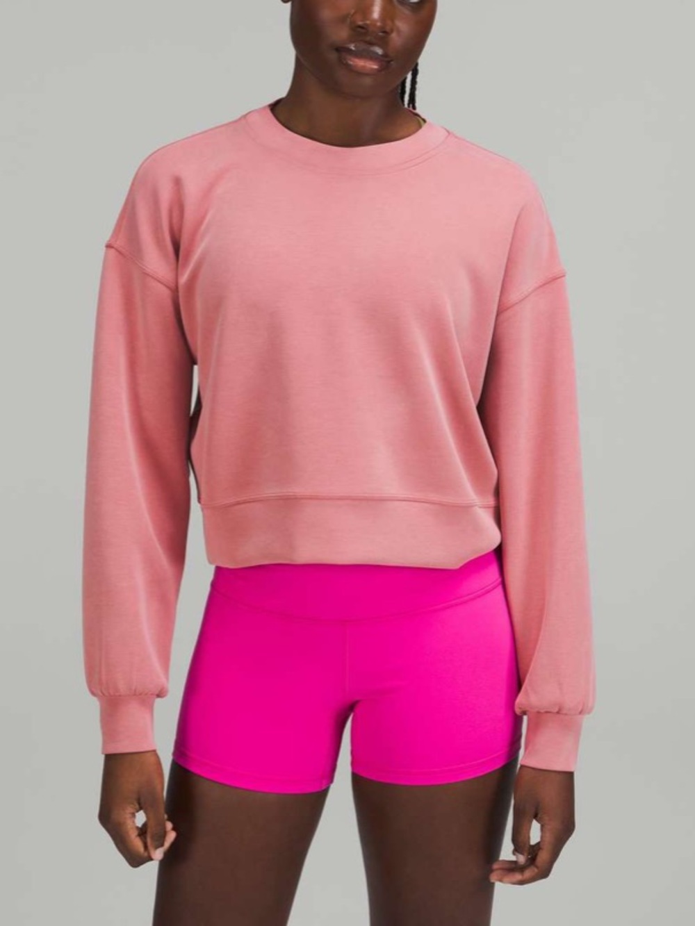 Lululemon Pefectly Oversized Crewneck Softstreme x Pelaton Size 14